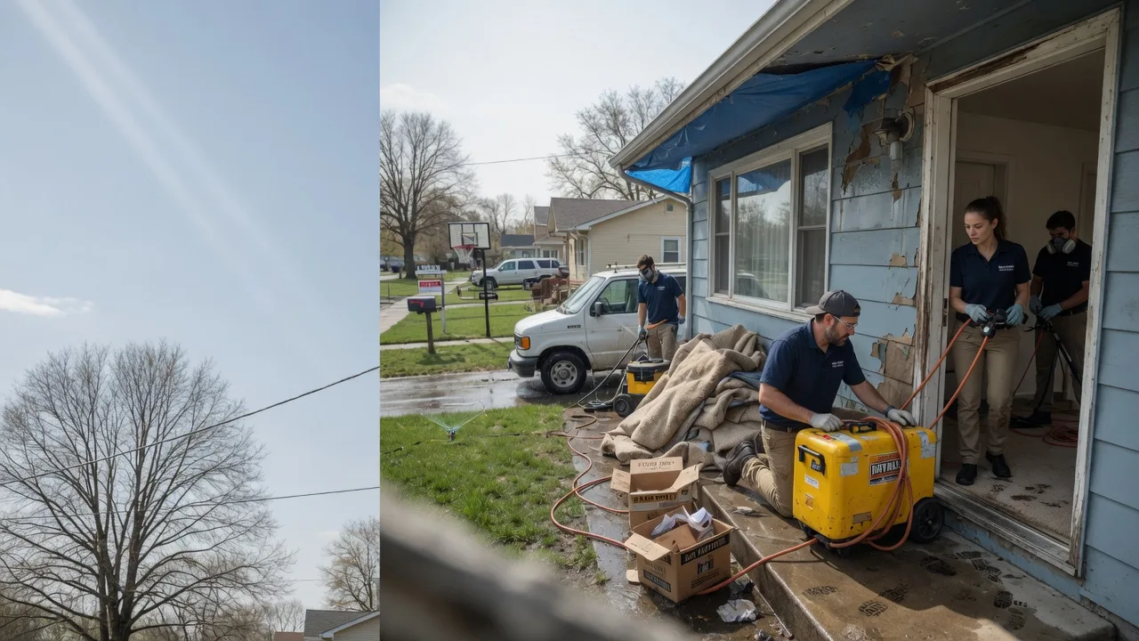 Basement Flood Cleanup in Kincaid, WV near me